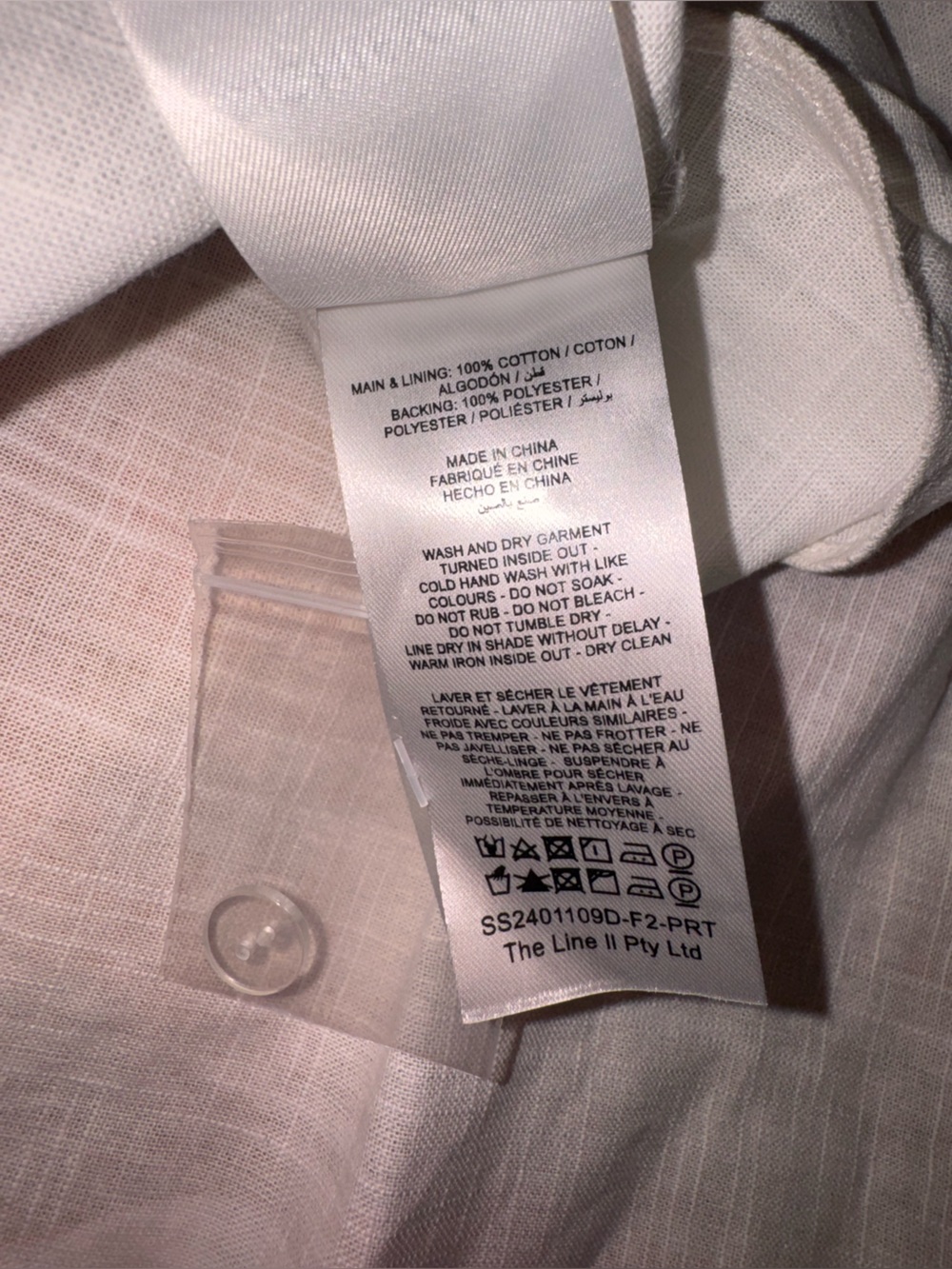 NEW Significant Other Parisa Strapless Bandeau Linen A-Line Maxi Dress sz 8 - Picture 11 of 12